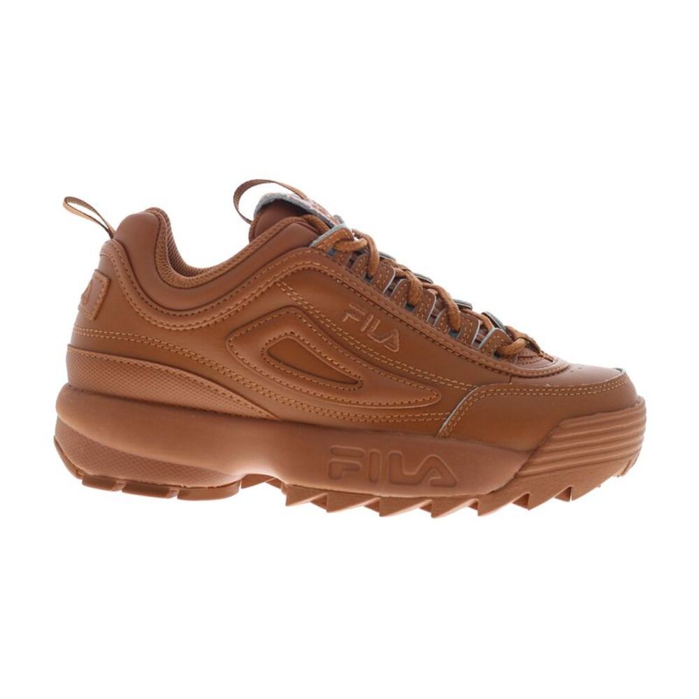Fila Womens Disruptor II Premium Brown Shoes (NWT)